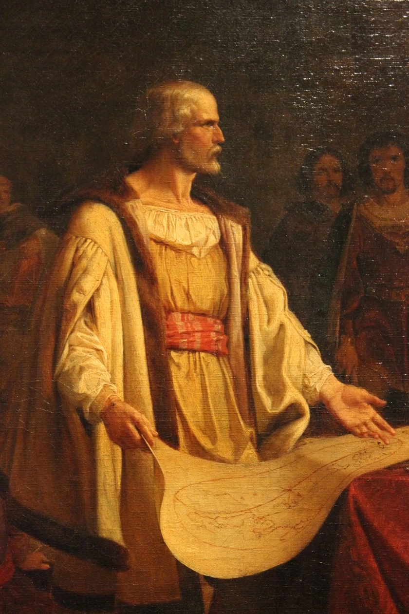 Cristoforo Colombo davanti al Consiglio di Salamanca 1